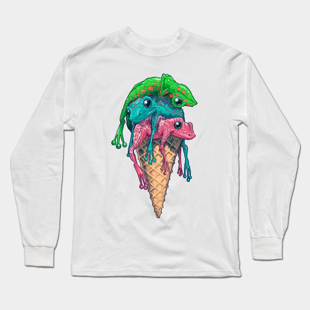 Icecream trip Long Sleeve T-Shirt by Moi Escudero